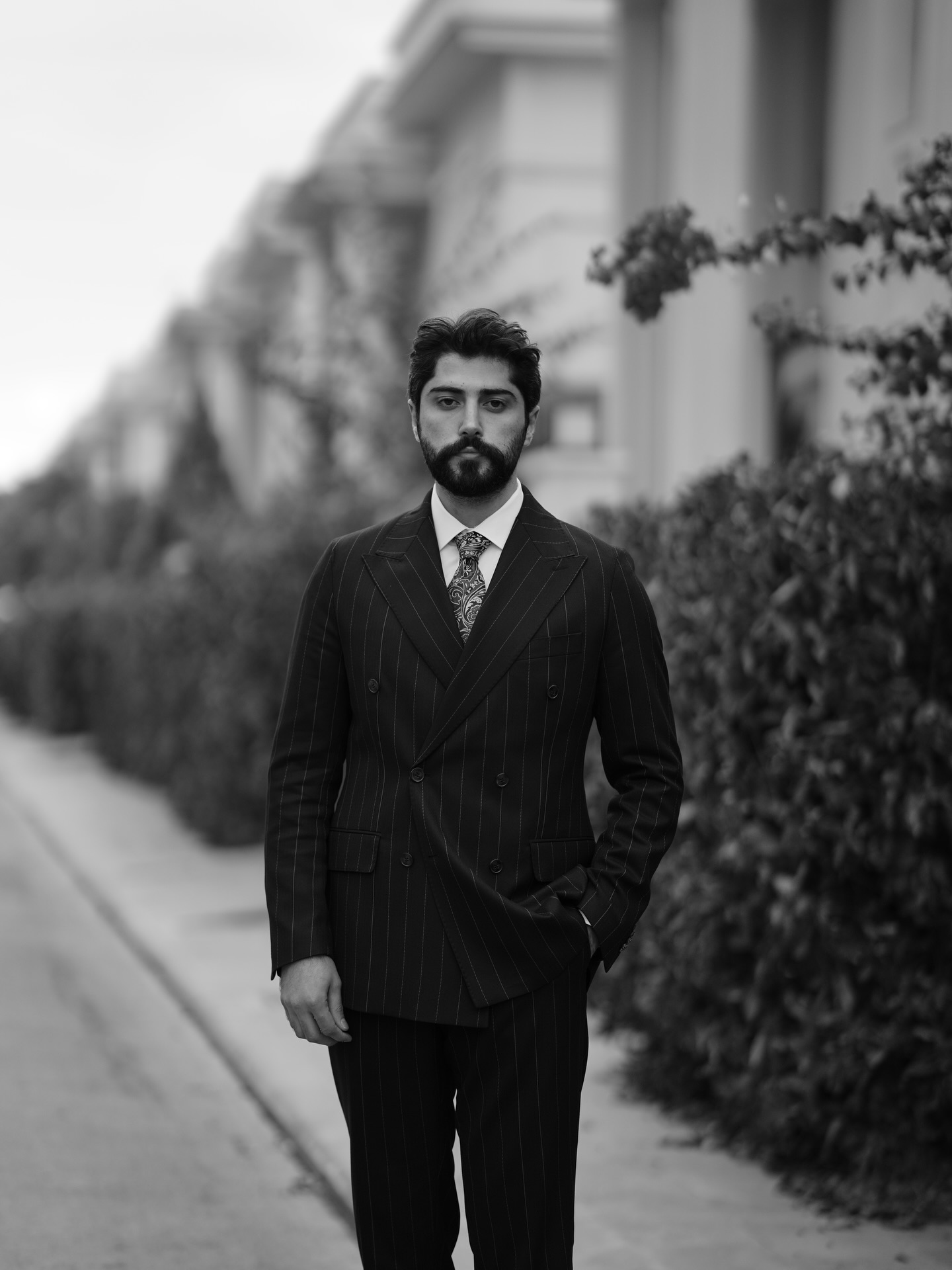 Avand Hakeem, tailored portrait